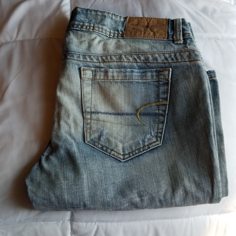 AMERICAN EAGLE | BOOT CUT JEANS  SZ 8 regular